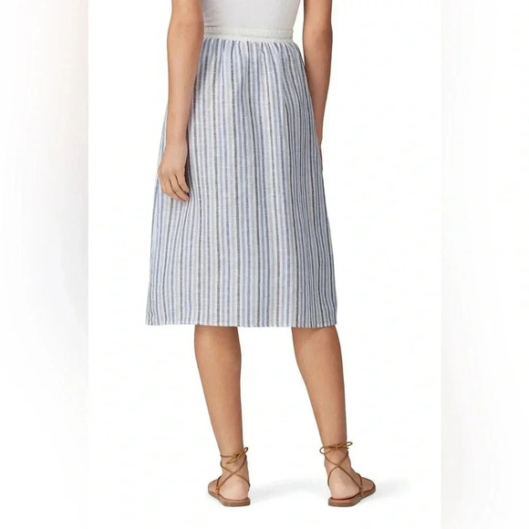 Sita Murt Knit Feelings Blue Stripe Knee Length Skirt Size 36 (2) (XS) - Picture 2 of 12